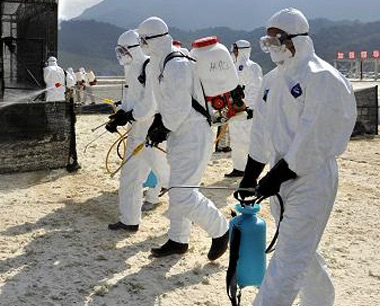 物體表面消毒處理